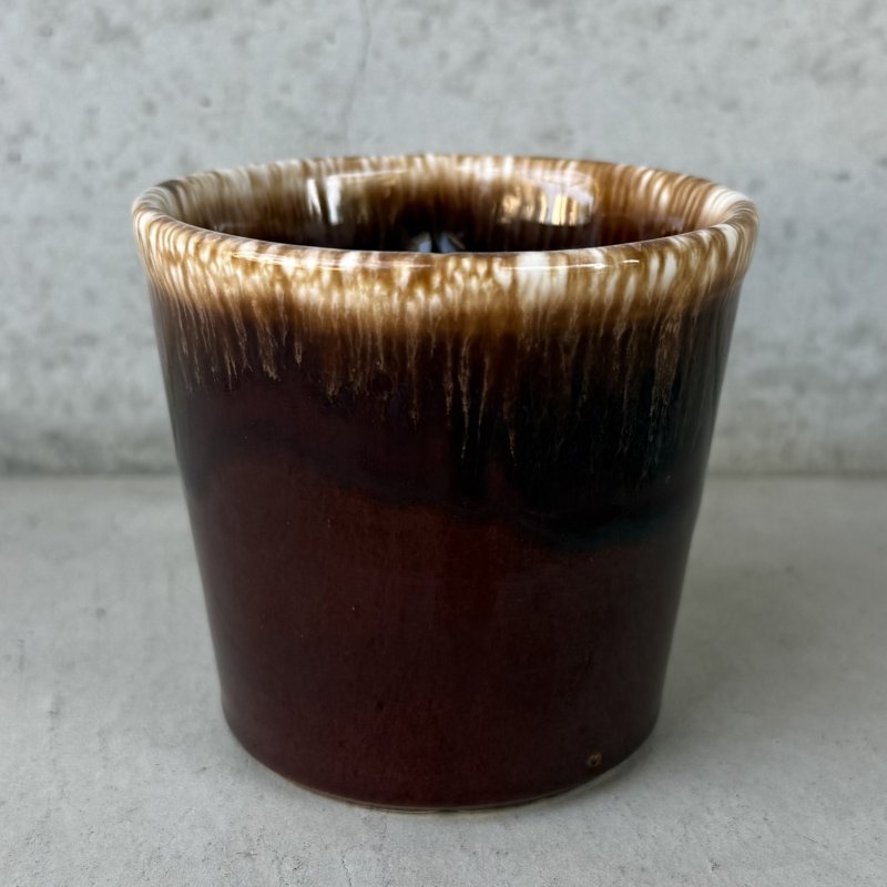 画像4: VINTAGE ANTIQUE MCCOY POTTERY MUGCUP ヴィンテージ アンティーク マッコイ マグカップ コップ 食器 陶器 / コーヒーカップ  ブラウン 茶色 カフェ 喫茶店 店舗什器 アメリカ k