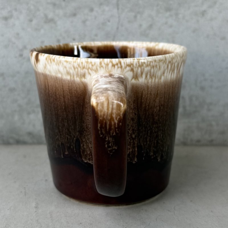 画像3: VINTAGE ANTIQUE MCCOY POTTERY MUGCUP ヴィンテージ アンティーク マッコイ マグカップ コップ 食器 陶器 / コーヒーカップ  ブラウン 茶色 カフェ 喫茶店 店舗什器 アメリカ m