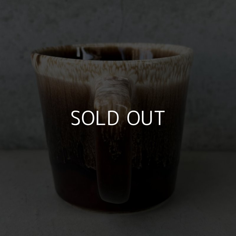 画像3: VINTAGE ANTIQUE MCCOY POTTERY MUGCUP ヴィンテージ アンティーク マッコイ マグカップ コップ 食器 陶器 / コーヒーカップ  ブラウン 茶色 カフェ 喫茶店 店舗什器 アメリカ m
