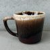 画像2: VINTAGE ANTIQUE MCCOY POTTERY MUGCUP ヴィンテージ アンティーク マッコイ マグカップ コップ 食器 陶器 / コーヒーカップ  ブラウン 茶色 カフェ 喫茶店 店舗什器 アメリカ m (2)