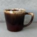 画像1: VINTAGE ANTIQUE MCCOY POTTERY MUGCUP ヴィンテージ アンティーク マッコイ マグカップ コップ 食器 陶器 / コーヒーカップ  ブラウン 茶色 カフェ 喫茶店 店舗什器 アメリカ k (1)