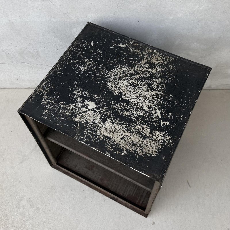 画像6: VINTAGE ANTIQUE CABINET ヴィンテージ アンティーク ボックス キャビネット / コレクタブル ディスプレイ ケース 収納 棚 箱 アドバタイジング 企業物 ブリキ 店舗什器 アメリカ USA