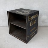 VINTAGE ANTIQUE CABINET ヴィンテージ アンティーク ボックス キャビネット / コレクタブル ディスプレイ ケース 収納 棚 箱 アドバタイジング 企業物 ブリキ 店舗什器 アメリカ USA