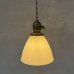 画像8: VINTAGE ANTIQUE LAMP ヴィンテージ アンティーク 吊り下げライト 天井照明 / ライト ランプ ペンダントライト ミルクガラス ガラスシェード E26 店舗什器 アメリカ (8)