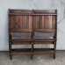 画像8: VINTAGE ANTIQUE CHAIR ヴィンテージ アンティーク 椅子 2シーター 2連 / ホールディングチェア 折り畳み椅子 ウッド 木製 家具 店舗什器 アメリカ (8)