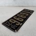 画像4: VINTAGE ANTIQUE LICENSE PLATE ヴィンテージ アンティーク ナンバープレート ライセンスプレート / インダストリアル モーター系 ガレージ ディスプレイ 車 1921年 イリノイ アメリカ (4)