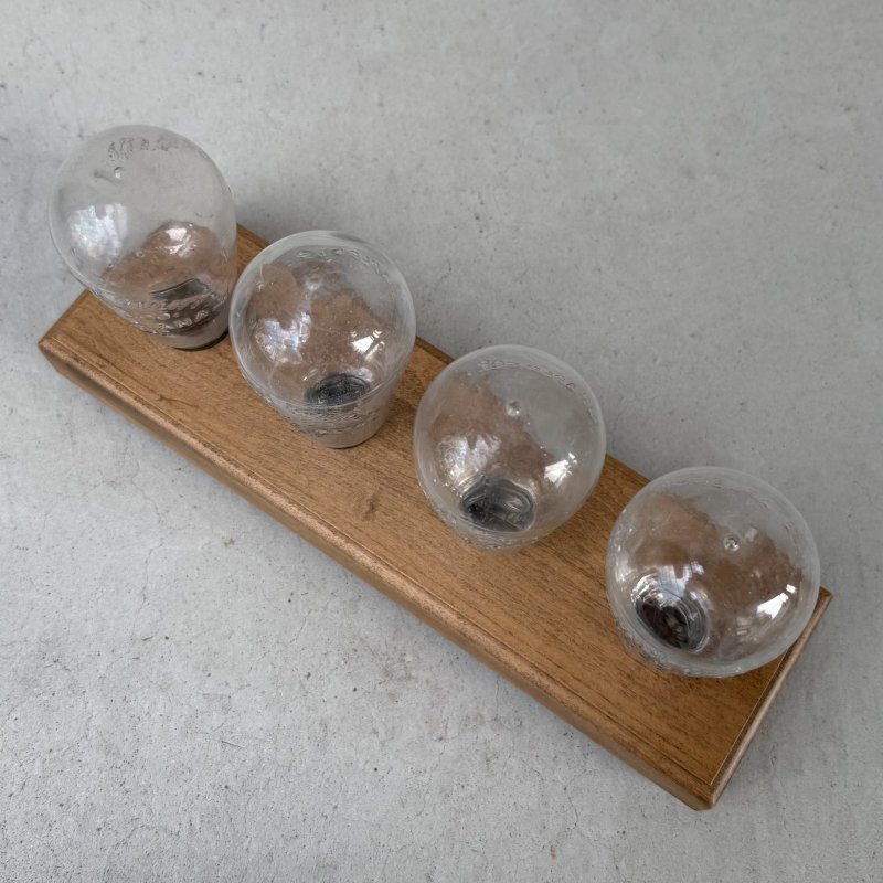 画像5: VINTAGE ANTIQUE CANDY CONTAINER ヴィンテージ アンティーク キャンディーコンテナ キャンディー入れ / コレクタブル 電球型 ガラス インテリア ディスプレイ オブジェ アドバタイジング 企業物 アメリカ