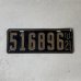 画像1: VINTAGE ANTIQUE LICENSE PLATE ヴィンテージ アンティーク ナンバープレート ライセンスプレート / インダストリアル モーター系 ガレージ ディスプレイ 車 1921年 イリノイ アメリカ (1)