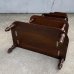 画像8: VINTAGE ANTIQUE BOOKSHELF ヴィンテージ アンティーク 棚 ブックシェルフ オープンシェルフ キャビネット 本棚 / ディスプレイ棚 飾り棚 陳列棚 収納 家具 木製 ブラウン 店舗什器 アメリカ (8)
