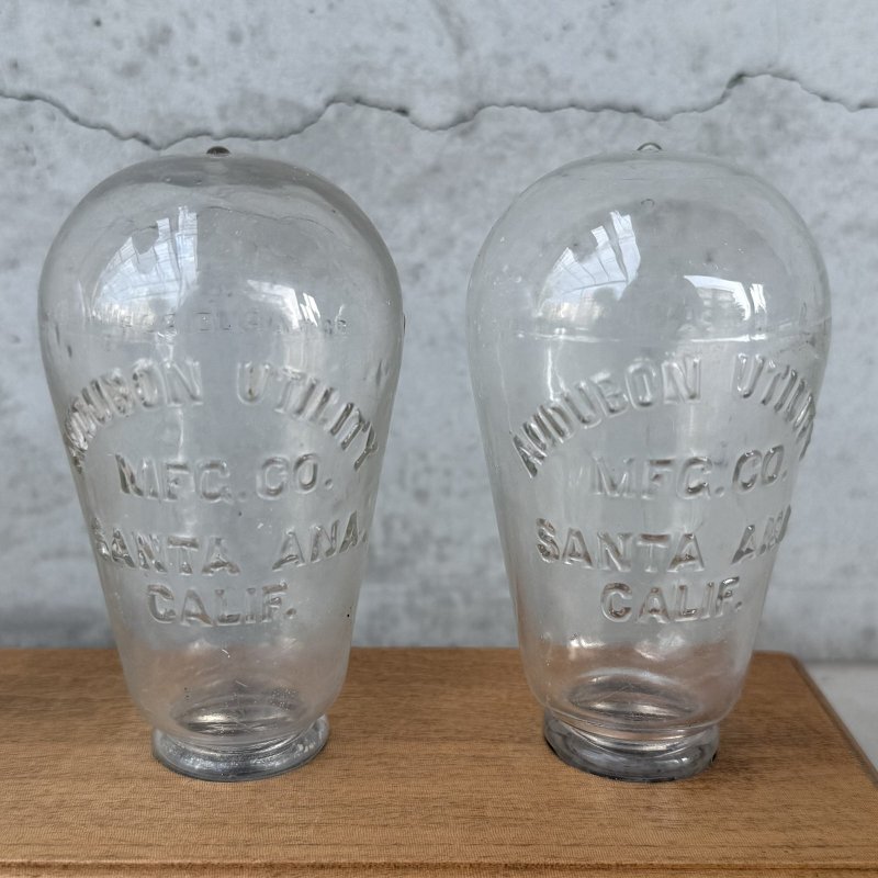 画像7: VINTAGE ANTIQUE CANDY CONTAINER ヴィンテージ アンティーク キャンディーコンテナ キャンディー入れ / コレクタブル 電球型 ガラス インテリア ディスプレイ オブジェ アドバタイジング 企業物 アメリカ