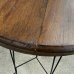 画像7: VINTAGE ANTIQUE ICE CREAM PARLOR TABLE ヴィンテージ アンティーク アイスクリームパーラーテーブル テーブル / 家具 アイアン ウッド 木製 店舗什器 アメリカ (2) (7)