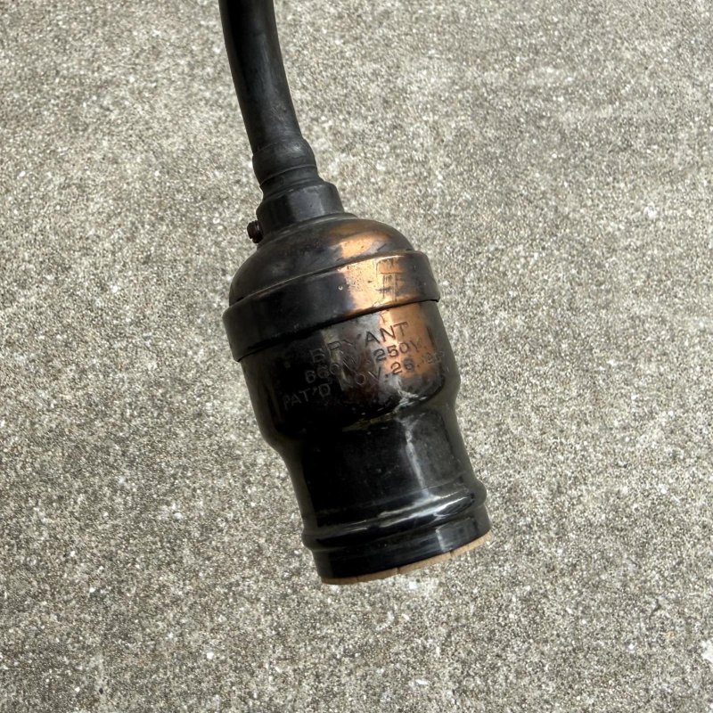 画像8: VINTAGE ANTIQUE JAPANNEDFINISH LIGHT ヴィンテージ アンティーク ジャパンフィニッシュ 吊り下げライト 天井照明 / 2灯 ライト ジャパンカラー コレクタブル 店舗什器 E26 アメリカ USA