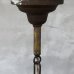 画像9: VINTAGE ANTIQUE LIGHT ヴィンテージ アンティーク シャンデリア パンライト 吊り下げライト  天井照明 / 3灯 ライト ペンダントランプ GE 真鍮 店舗什器 E26 アメリカ USA (9)
