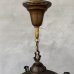 画像8: VINTAGE ANTIQUE LIGHT  ヴィンテージ アンティーク シャンデリア パンライト 吊り下げライト シーリングランプ 天井照明 / 4灯 ライト ペンダントライト 真鍮 E26 店舗什器 アメリカ USA (2) (8)