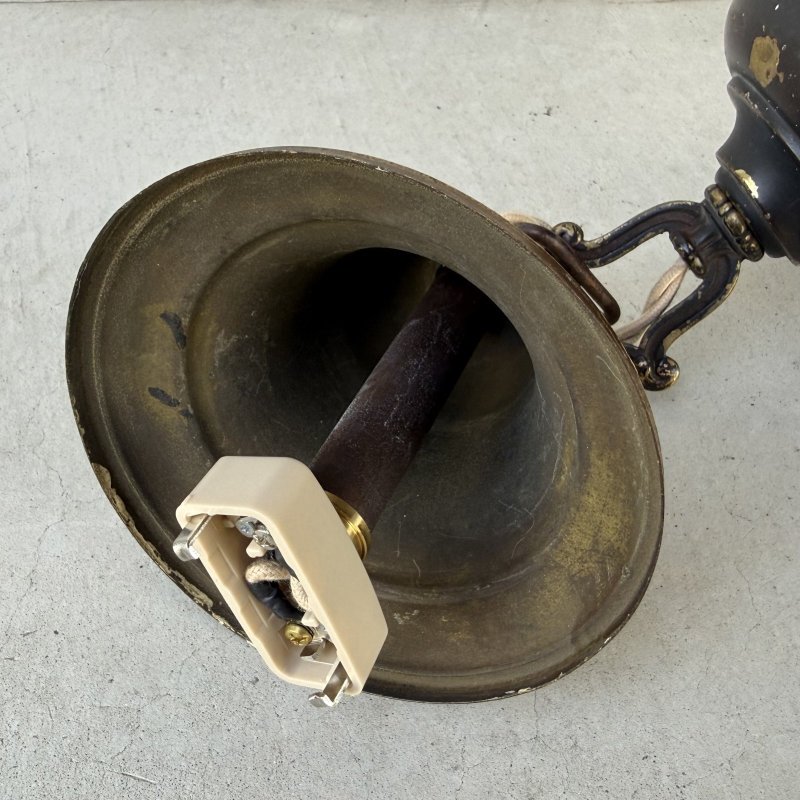 画像8: VINTAGE ANTIQUE LIGHT ヴィンテージ アンティーク シャンデリア パンライト 吊り下げライト  天井照明 / 5灯 ライト ペンダントランプ 真鍮 HUBBELL 店舗什器 E26 アメリカ USA (2)