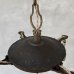 画像3: VINTAGE ANTIQUE LIGHT  ヴィンテージ アンティーク シャンデリア パンライト 吊り下げライト シーリングランプ 天井照明 / 4灯 ライト ペンダントライト 真鍮 HUBBELL E26 店舗什器 アメリカ USA (4) (3)
