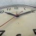 画像7: VINTAGE ANTIQUE GENERAL ELECTRIC WALL CLOCK GE ヴィンテージ アンティーク ウォールクロック ゼネラルエレクトリック 壁掛け時計 / スクールクロック 圧縮ボード 焦げ茶 丸型 店舗什器 アメリカ (2) (7)