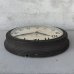 画像4: VINTAGE ANTIQUE GENERAL ELECTRIC WALL CLOCK GE ヴィンテージ アンティーク ウォールクロック ゼネラルエレクトリック 壁掛け時計 / スクールクロック 圧縮ボード 焦げ茶 丸型 店舗什器 アメリカ (2) (4)
