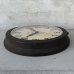 画像5: VINTAGE ANTIQUE GENERAL ELECTRIC WALL CLOCK GE ヴィンテージ アンティーク ウォールクロック ゼネラルエレクトリック 壁掛け時計 / スクールクロック 圧縮ボード 焦げ茶 丸型 店舗什器 アメリカ (2) (5)