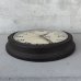 画像6: VINTAGE ANTIQUE GENERAL ELECTRIC WALL CLOCK GE ヴィンテージ アンティーク ウォールクロック ゼネラルエレクトリック 壁掛け時計 / スクールクロック 圧縮ボード 焦げ茶 丸型 店舗什器 アメリカ (2) (6)