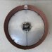 画像2: VINTAGE ANTIQUE GENERAL ELECTRIC WALL CLOCK GE ヴィンテージ アンティーク ウォールクロック ゼネラルエレクトリック 壁掛け時計 / スクールクロック 圧縮ボード 焦げ茶 丸型 店舗什器 アメリカ (2) (2)