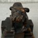 画像8: VINTAGE ANTIQUE BULLDOG FIGURE ヴィンテージ アンティーク ブルドッグ オブジェ 置物 / コレクタブル ディスプレイ ペーパーウェイト ジャパンカラー 犬 動物 鋳物 アメリカ  (8)