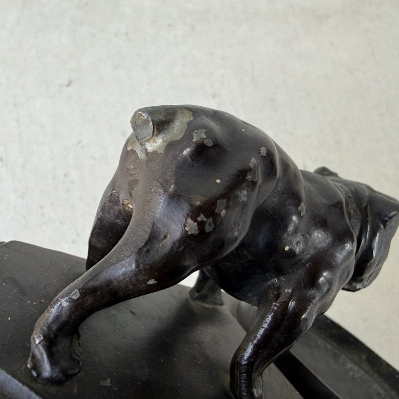 画像9: VINTAGE ANTIQUE BULLDOG FIGURE ASH TRAY ヴィンテージ アンティーク ブルドッグ アッシュトレイ 灰皿 オブジェ 置物 / コレクタブル ディスプレイ インテリア 犬 動物 鋳物 アメリカ 