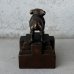 画像3: VINTAGE ANTIQUE BULLDOG FIGURE ヴィンテージ アンティーク ブルドッグ オブジェ 置物 / コレクタブル ディスプレイ ペーパーウェイト ジャパンカラー 犬 動物 鋳物 アメリカ  (3)