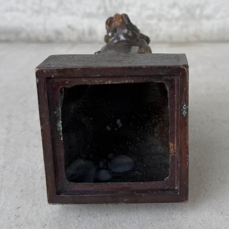 画像7: VINTAGE ANTIQUE BULLDOG FIGURE ヴィンテージ アンティーク ブルドッグ オブジェ 置物 / コレクタブル ディスプレイ ペーパーウェイト ジャパンカラー 犬 動物 鋳物 アメリカ 