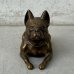 画像2: VINTAGE ANTIQUE FRENCH BULLDOG FIGURE JENNINGS BROTHERS WASHINGTON D.C. THE CAPITOL ヴィンテージ アンティーク フレンチブルドッグ オブジェ 置物 ジェニングス ブラザーズ / コレクタブル ディスプレイ ペーパーウェイト ワシントン州議会議事堂 犬 動物 鋳物 アメリカ  (2)