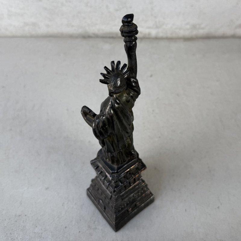 画像5: VINTAGE ANTIQUE STATUE OF LIBERTY  FIGURE ヴィンテージ アンティーク 自由の女神 / コレクタブル オブジェ インテリア ディスプレイ 置物 雑貨 アメリカ (4)