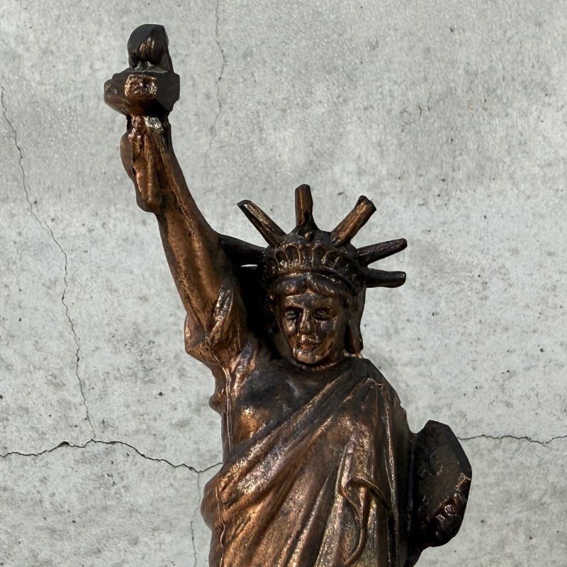 画像7: VINTAGE ANTIQUE STATUE OF LIBERTY  ヴィンテージ アンティーク 自由の女神 コインバンク 貯金箱 / コレクタブル オブジェ インテリア ディスプレイ 置物 雑貨 アメリカ (3)