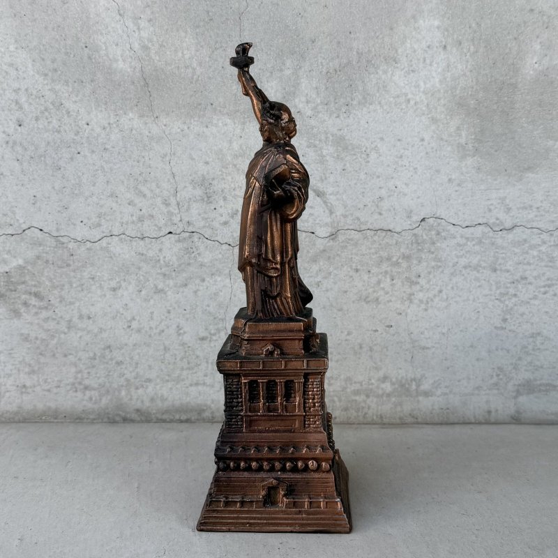 画像4: VINTAGE ANTIQUE STATUE OF LIBERTY  ヴィンテージ アンティーク 自由の女神 コインバンク 貯金箱 / コレクタブル オブジェ インテリア ディスプレイ 置物 雑貨 アメリカ (3)