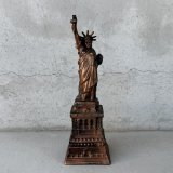 VINTAGE ANTIQUE STATUE OF LIBERTY  ヴィンテージ アンティーク 自由の女神 コインバンク 貯金箱 / コレクタブル オブジェ インテリア ディスプレイ 置物 雑貨 アメリカ (3)