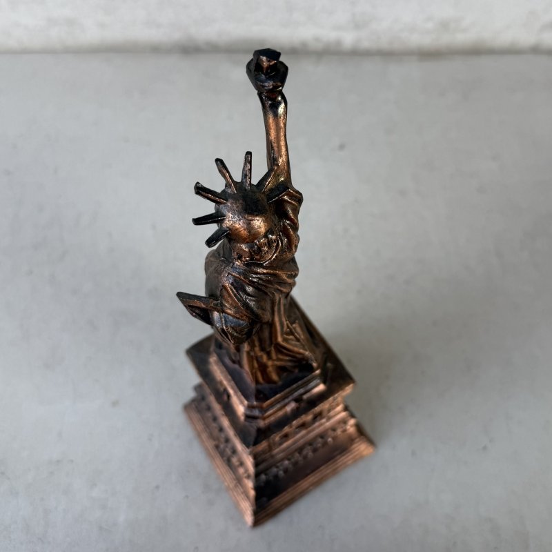 画像5: VINTAGE ANTIQUE STATUE OF LIBERTY  ヴィンテージ アンティーク 自由の女神 コインバンク 貯金箱 / コレクタブル オブジェ インテリア ディスプレイ 置物 雑貨 アメリカ (3)