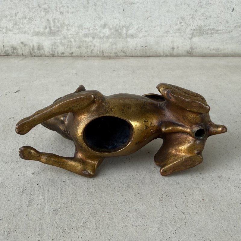 画像7: VINTAGE ANTIQUE FRENCH BULLDOG FIGURE JENNINGS BROTHERS WASHINGTON D.C. THE CAPITOL ヴィンテージ アンティーク フレンチブルドッグ オブジェ 置物 ジェニングス ブラザーズ / コレクタブル ディスプレイ ペーパーウェイト ワシントン州議会議事堂 犬 動物 鋳物 アメリカ 