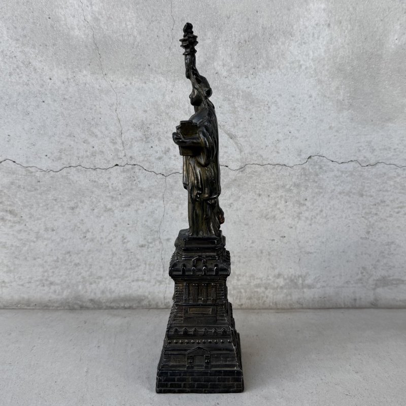 画像4: VINTAGE ANTIQUE STATUE OF LIBERTY  FIGURE ヴィンテージ アンティーク 自由の女神 / コレクタブル オブジェ インテリア ディスプレイ 置物 雑貨 アメリカ (4)