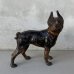 画像1: VINTAGE ANTIQUE BOSTON TERRIER DOOR STOPPER DOG ヴィンテージ アンティーク ボストンテリア ドアストッパー / コレクタブル オブジェ キャストアイアン 鋳物 置物 犬 店舗什器 アメリカ (3) (1)