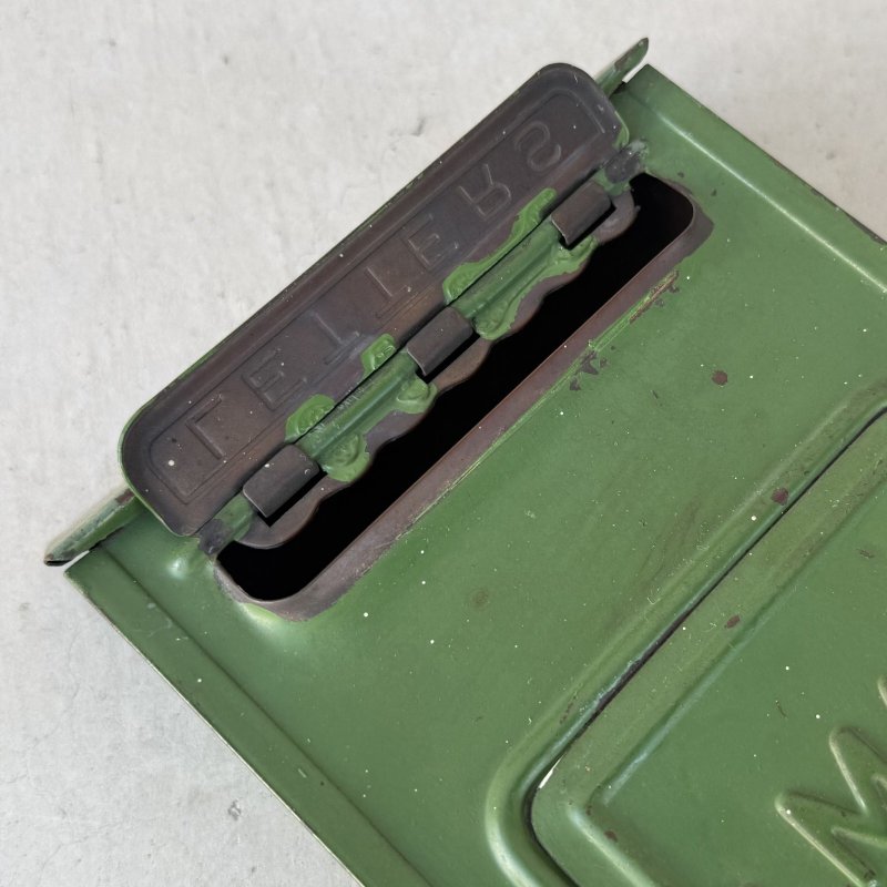 画像9: VINTAGE ANTIQUE MAILBOX POST ヴィンテージ アンティーク メールボックス 郵便ポスト 郵便受け / 壁付け ディスプレイ 玄関 店舗什器 アメリカ