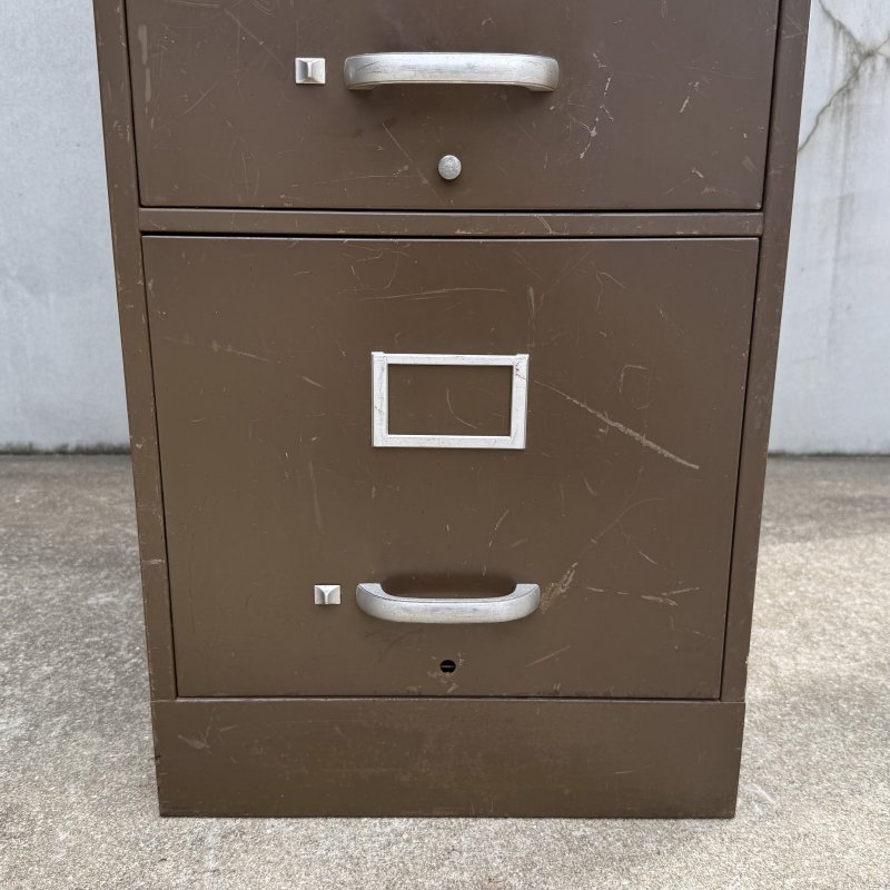 画像5: VINTAGE ANTIQUE FILE CABUNET ART METAL ヴィンテージ アンティーク メタルキャビネット ファイルキャビネット / 書類入れ 引き出し 収納棚 4段 アイアン 事務所 店舗什器 アメリカ