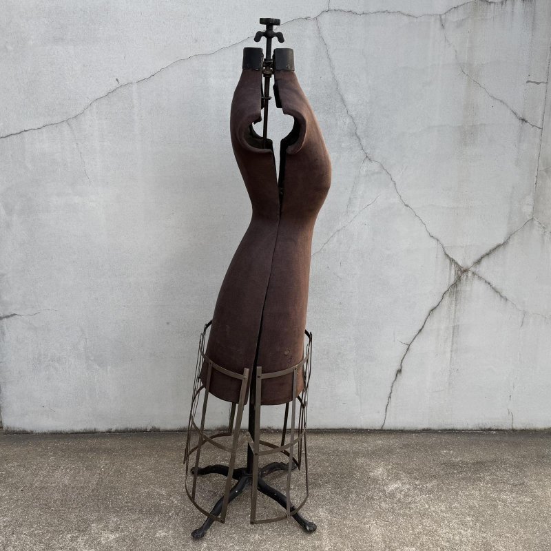 画像5: VINTAGE ANTIQUE DRESS FORM TORSO ヴィンテージ アンティーク ドレスフォーム トルソー マネキン ボディー / ディスプレイ アパレル 服屋 店舗什器 アメリカ