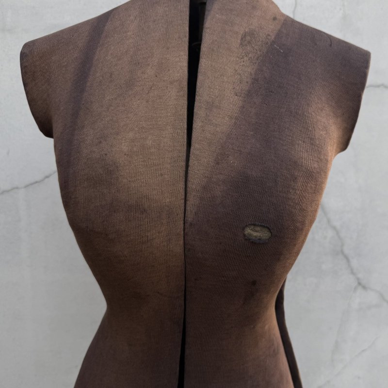 画像7: VINTAGE ANTIQUE DRESS FORM TORSO ヴィンテージ アンティーク ドレスフォーム トルソー マネキン ボディー / ディスプレイ アパレル 服屋 店舗什器 アメリカ