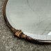 画像5: VINTAGE ANTIQUE WALL MIRROR JAPANNED ヴィンテージ アンティーク 鏡 ミラー ジャパンフィニッシュ 壁掛けミラー ウォールミラー / ジャパンカラー 楕円形 インテリア 店舗什器 アメリカ  (5)