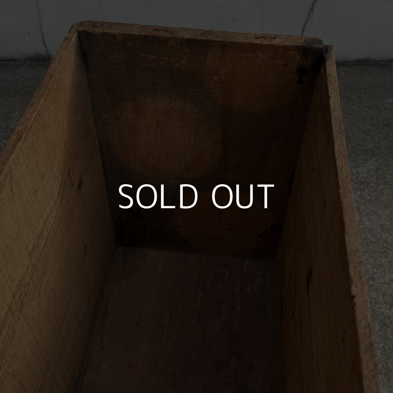 画像7: VINTAGE ANTIQUE WOOD CRATE WOODEN BOX PENICK OIL ヴィンテージ アンティーク ウッドボックス 木箱 / コレクタブル 収納 ケース オイル アドバタイジング 企業物 店舗什器 アメリカ (1)