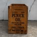 画像3: VINTAGE ANTIQUE WOOD CRATE WOODEN BOX PENICK OIL ヴィンテージ アンティーク ウッドボックス 木箱 / コレクタブル 収納 ケース オイル アドバタイジング 企業物 店舗什器 アメリカ (1) (3)