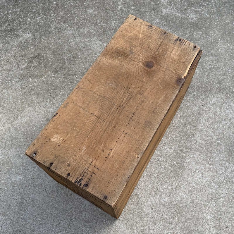 画像6: VINTAGE ANTIQUE WOOD CRATE WOODEN BOX PENICK OIL ヴィンテージ アンティーク ウッドボックス 木箱 / コレクタブル 収納 ケース オイル アドバタイジング 企業物 店舗什器 アメリカ (1)