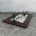 画像4: VINTAGE ANTIQUE WALL MIRROR  HAT RACK ヴィンテージ アンティーク 鏡 ミラー  壁掛けミラー ウォールミラー ハットラック / フック付き インテリア ウッド 木製 店舗什器 アメリカ  (4)