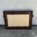 画像3: VINTAGE ANTIQUE WALL MIRROR  HAT RACK ヴィンテージ アンティーク 鏡 ミラー  壁掛けミラー ウォールミラー ハットラック / フック付き インテリア ウッド 木製 店舗什器 アメリカ  (3)
