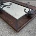 画像8: VINTAGE ANTIQUE WALL MIRROR  HAT RACK ヴィンテージ アンティーク 鏡 ミラー  壁掛けミラー ウォールミラー ハットラック / フック付き インテリア ウッド 木製 店舗什器 アメリカ  (8)