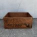 画像1: VINTAGE ANTIQUE WOOD CRATE WOODEN BOX LENOX SOAP ヴィンテージ アンティーク ウッドボックス 木箱 / コレクタブル 収納 ケース アドバタイジング 企業物 店舗什器 アメリカ (1)